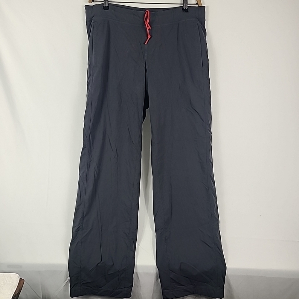 LULULEMON Men's Dance Studio Pants Gray Striped Size L  33" Inseam EUC